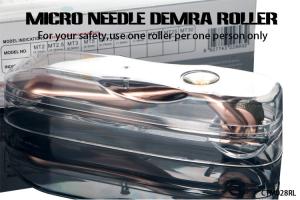 China Medical Standard Stainless Steel / Titanium Microneedle Derma Roller Approved CE wholesale