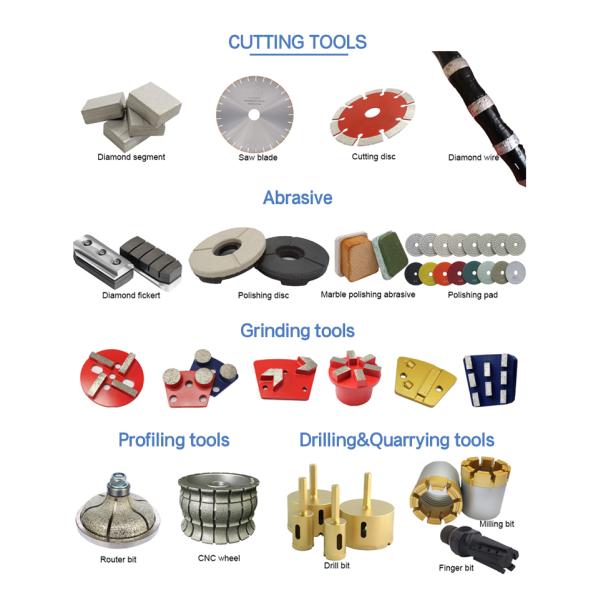 Customized 7.3mm Granite Multi Wire Rope Profiling Saw with Diamond Wire Cutting Tool