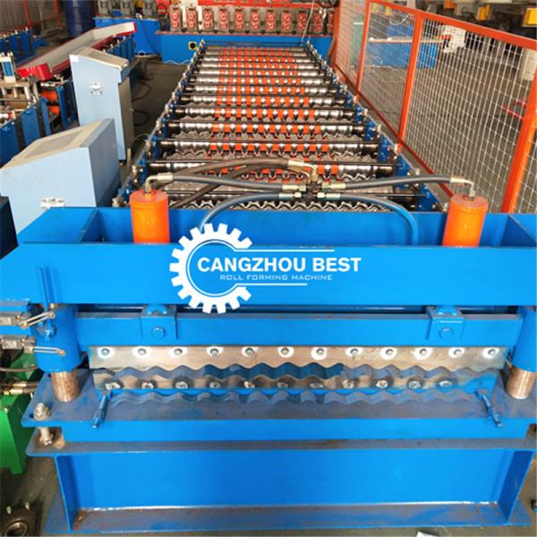 20m / Min Glazed Roofing Sheet Corrugated Roll Forming Machine
