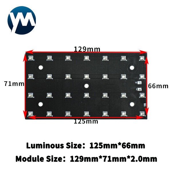 UV LED Module 80W led chip uv led lamp curing led uv lamp for printer