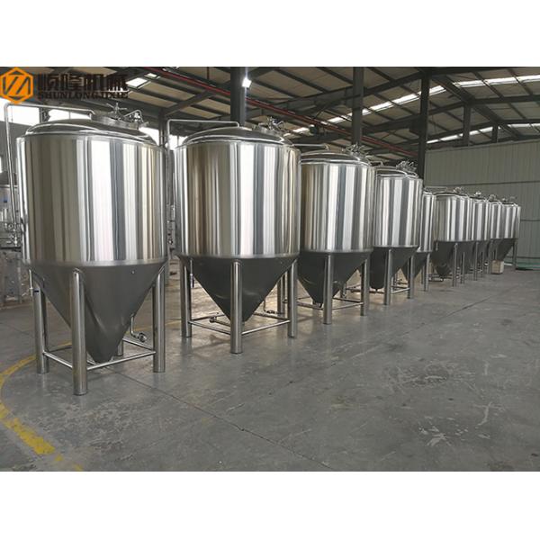 SS 5000L Beer Production Equipment Complete System 2mm Cladding