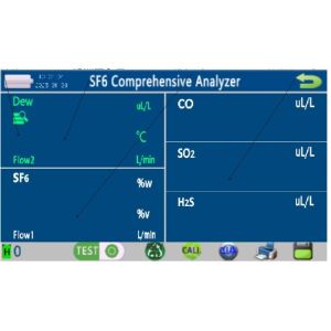 Intelligent SF6 comprehensive tester with recycling, purity, micro water,