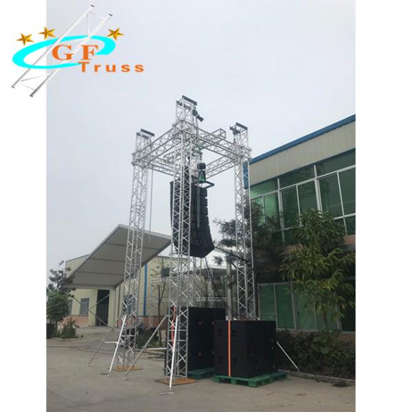 12M Height Aluminum Spigot Truss Speaker Audio Line Array Sound System