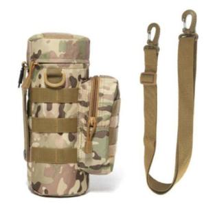 China 600D Oxford Military Water Bottle Pouch With POM Button wholesale
