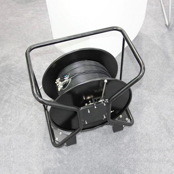 Quality Fiber Optic Cable Spool With Expanded Beam Fiber Connector or SC, FC, FC, PDLC, ODC connector for sale