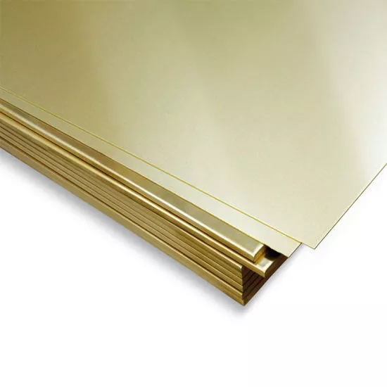 High Corrosion Resistance H65 Brass Sheet With Length Customization 2000mm
