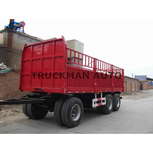 20ft Container Full Trailer Truck Loading Capacity 35 Tons With 3 Axles