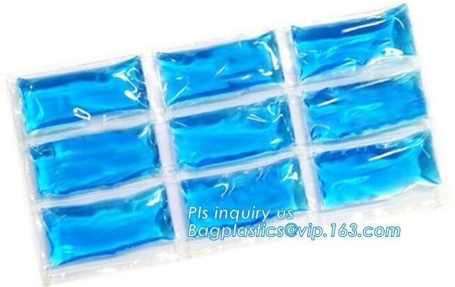 cold chain co-use cool and fresh keeping gel ice pack, cool gel pack, Mini cold cool packs gel ice packs that stay cold