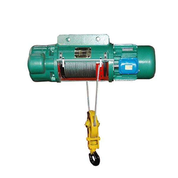 CE ISO 5T Bearing Electric Wire Rope Hoist 30m Pandant Control