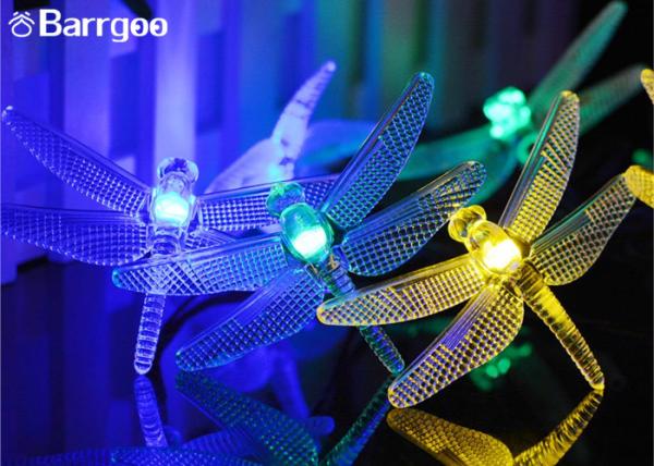 Quality Dragonfly Decorative Indoor Outdoor String Lights 20 Led Remote Controller for sale