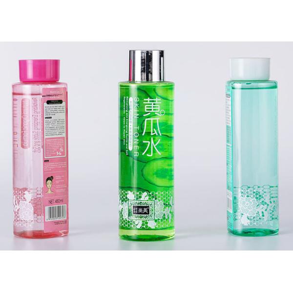 400ml Translucent Portable Plastic Cosmetic Bottles Empty With Spray Pump