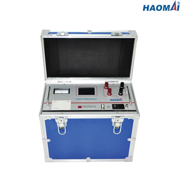 Quality 100A ISO9001 Power Transformer Test Set DC Winding Resistance for sale