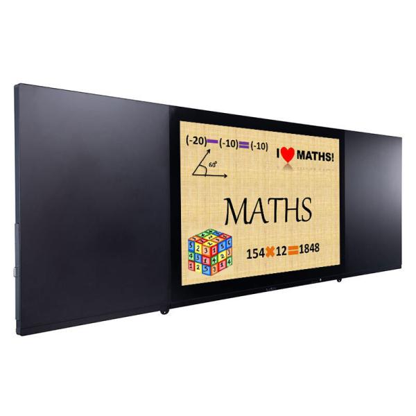 86 Inch 4K Resolution Smart Digital Blackboard with 40 Touch Points for Interactive Classroom Teaching