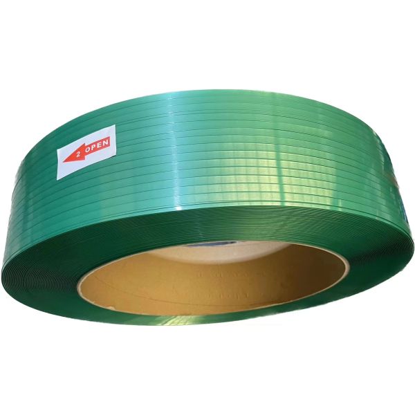 High-speed PET strapping 15mm PET packaging band for pneumatic strapping tools