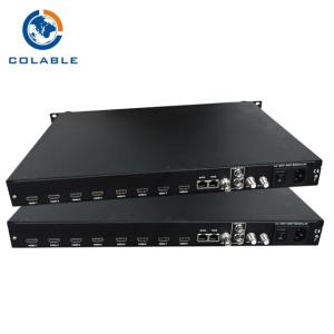 China 8 Ch HDMI To RF HD Encoder Modulator For Free Digital TV System COL5011U wholesale