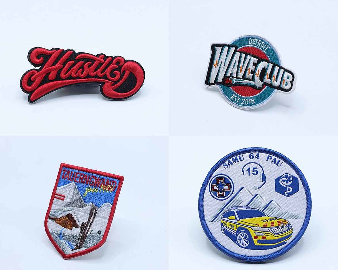 Iron On Applique Dye Sublimation Patch DIY Logo For Hats Clothes​