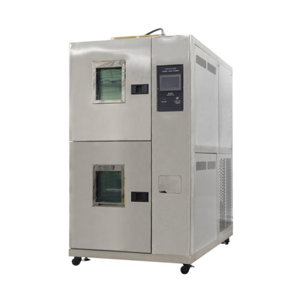 Quality Liyi -40C~150C Two Zone Under Alternating high-low Temperature Testing Environment Hot Cold Thermal Shock Test Chamber for sale