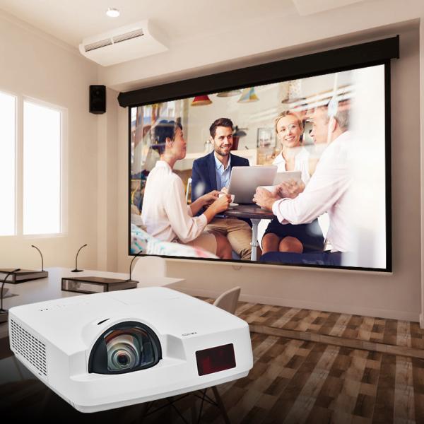 Quality 4000 Lumens 3LCD Short Throw Laser Projector With XGA For Classrooms for sale