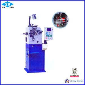 China 0.10 ～ 0.80mm Compression Spring Machine Consisting Of Wire Feeding Axis / Cam Axis wholesale