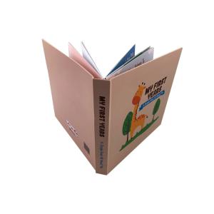 China Custom Printed Baby Memory Books Wire Binding Photo And Memory Book wholesale