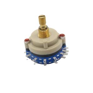 China High Precision Continuous Rotary Switch 100ohm Multi Pole Rotary Switch wholesale