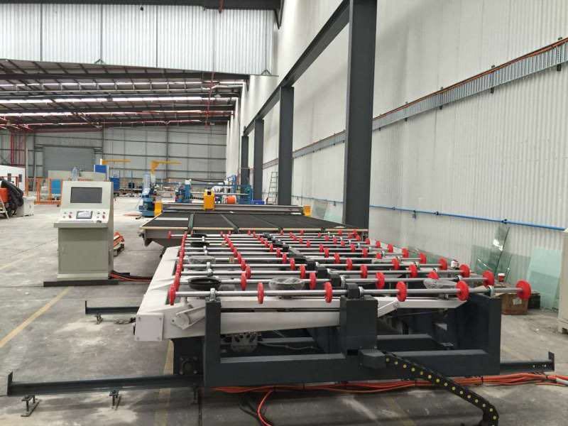 Foshan Star Automatic CNC Glass Loading Cutting Breaking Line Windows with Edge Deletion Function
