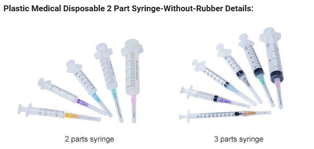 Unimax Medical 1ml 30ml Disposable Injection Syringe