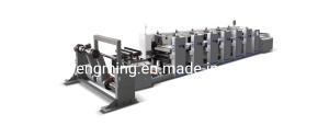 China Paper Roll to Roll Flexo Printing Slitting Machine with Max. Printing Width of 900mm wholesale