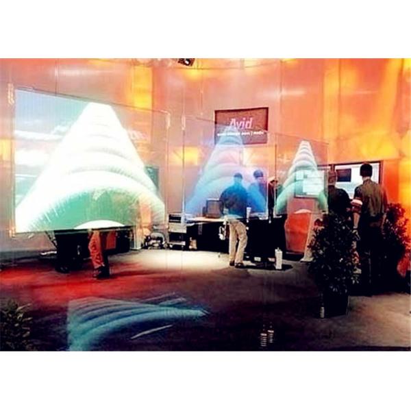 Customization Programmable LED Display Board , Flexible LED Curtain Display RGB