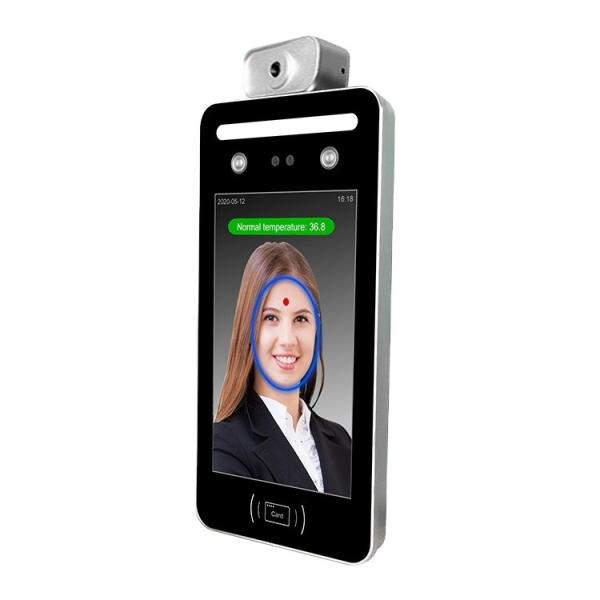 Quality Temperature Detect Face Recognition Access Control Attendance for sale