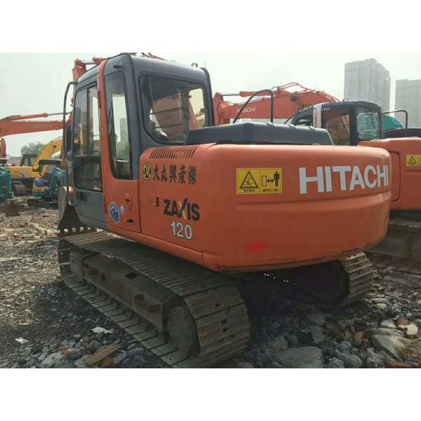 Shoe Size 600mm 2013 Year 12 Ton ZX120 Used Hitachi Excavator
