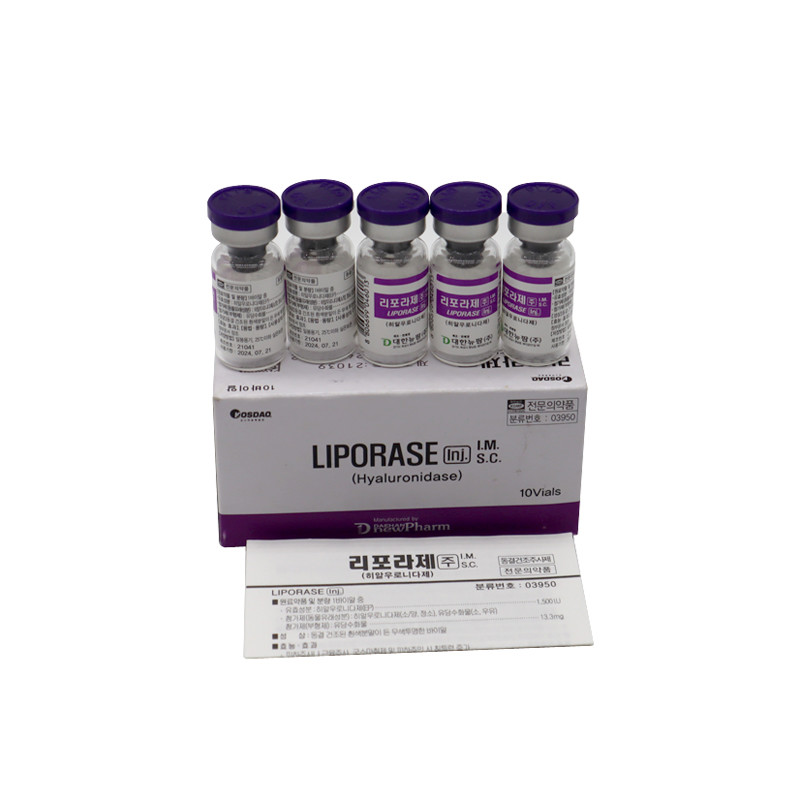 Liporase Hyaluronidase 10 Vials Enzyme That Hydrolyzes Hyaluronic Acid