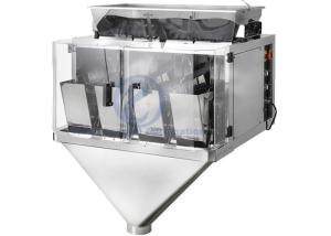 7 Touch Screen Multihead Weigher Packing Machine With Four Weighing Hopper