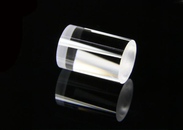 Quality Cylindrical Rod Transparent Optical Glass Prism For Laser Measurement System for sale
