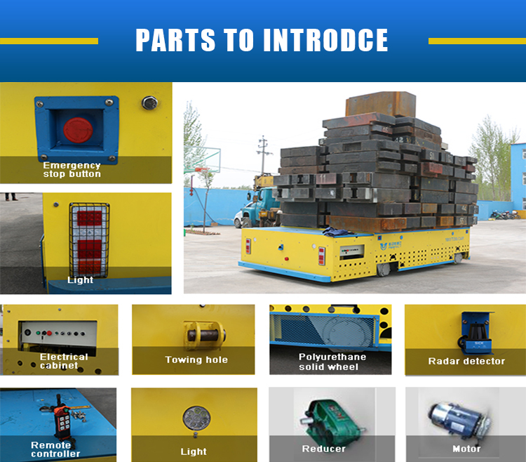 Material handling transfer cart equipment