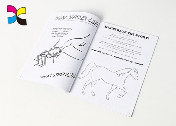 Quality Customized Cute Garment Printing Service A4 Brochure Design Perfect Binding for sale