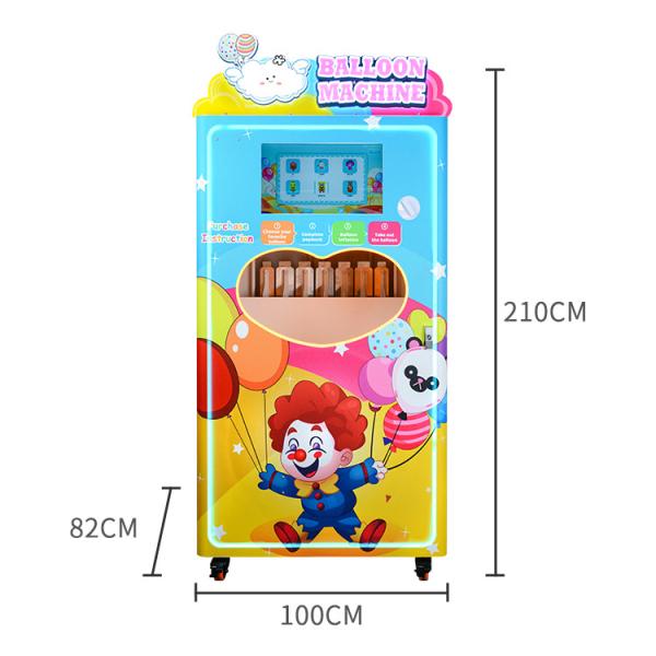 Quality Automatic Balloon Vending Machine Commercial Promotional Electric Inflatable Vending Machine Self-Service for sale