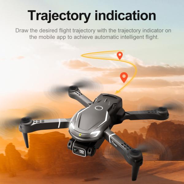 Long Range Remote Control for UAV with Wide Angle 1080p Camera Foldable Toy Drone