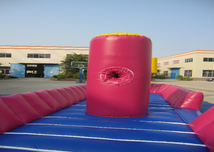 Colourful Inflatable Toddler Playground , Inflatable Playground Competitive basketball shooting 11.2 X 3 X 3m