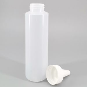 Sharp Mouth 8.45oz 250ml Flip Top Cap Chemical Packaging