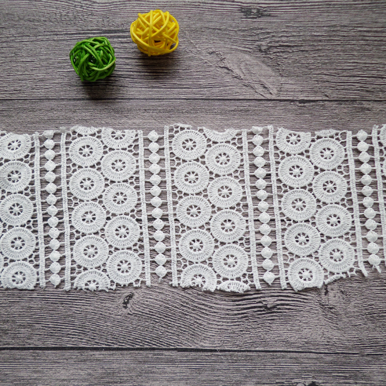 DTM crochet cotton yarn lace trim pattern wholesale factory in Guangzhou China