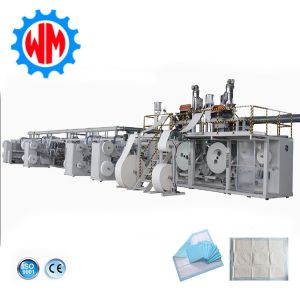 China Lower Energy Intelligent Under pad Making Equipment with Packaging System wholesale
