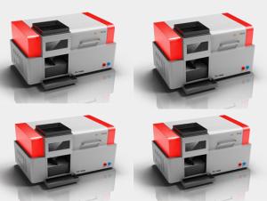 Stable Automatic Absorption Spectrophotometer With Flame System 3 And 6 Lamps