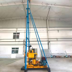 China 100m Spindle Type portable Core Drilling Rig for exploration, SPT, taking sample, small water well on sale