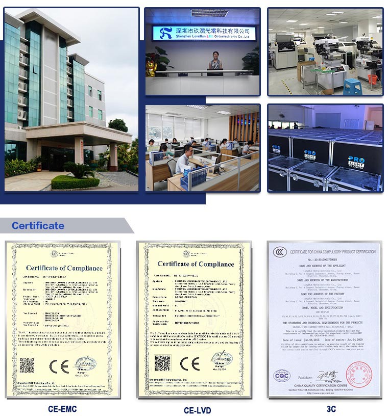 High Density 1RGB Concert Led Screen , P3 Indoor Led Display IP43 Protection Grade