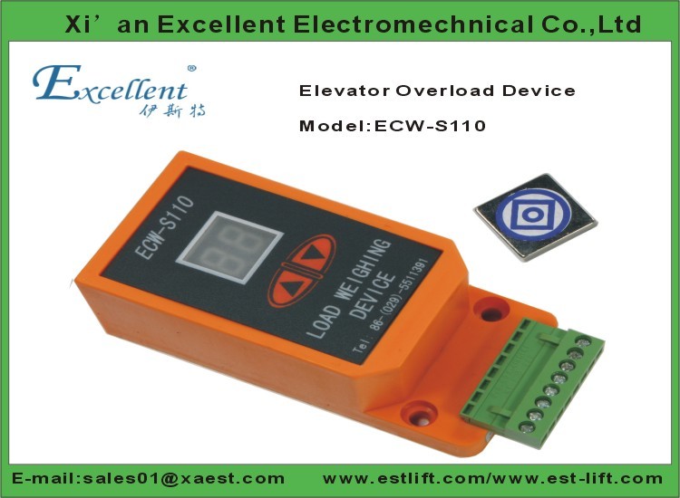 ECW-ZP3 Elevator load weighting device/ elevator parts load cell elevator overload device from China