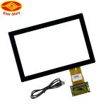 Customized Multi Touch Screen , Projected Capacitive Touch Panels 10.1 Inch