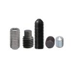 Custom Flat Point Hollow Hexagon Set Screws SS304 Hex Socket Allen Nose Grub