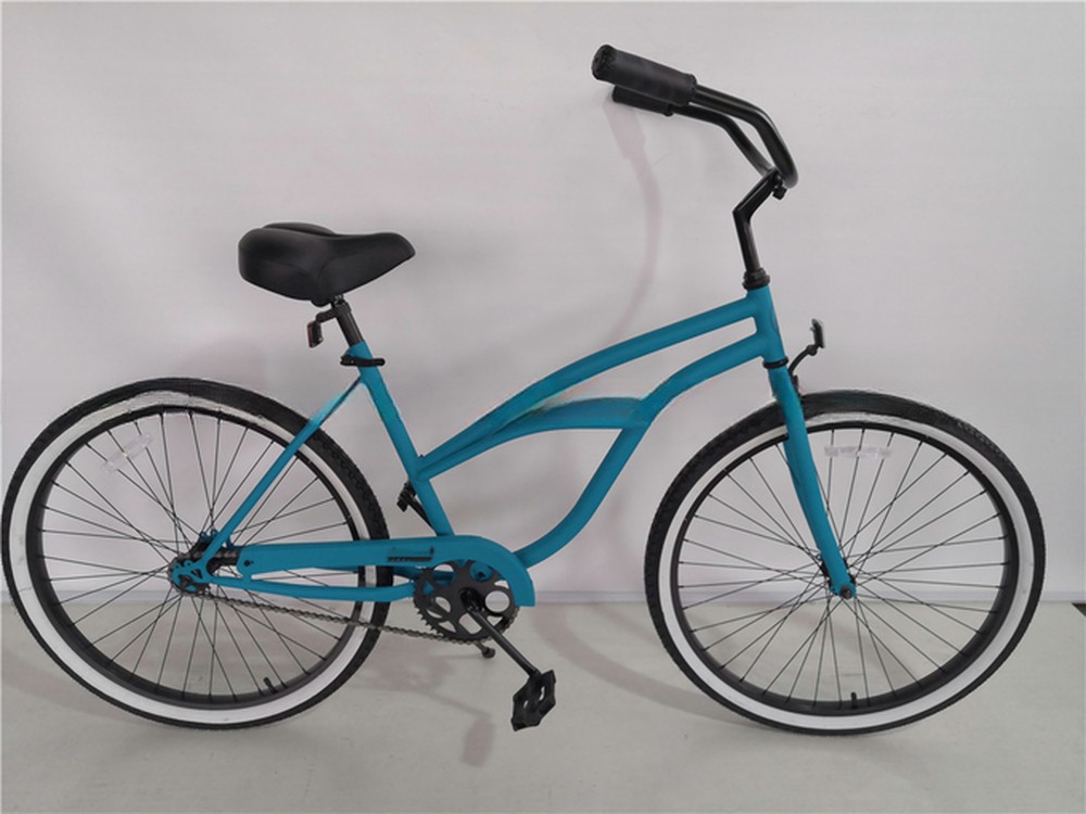 26" Aluminum Frame Single Gear Hybrid Women's Beach Cruiser Bike 2024 Non-Rear Damper