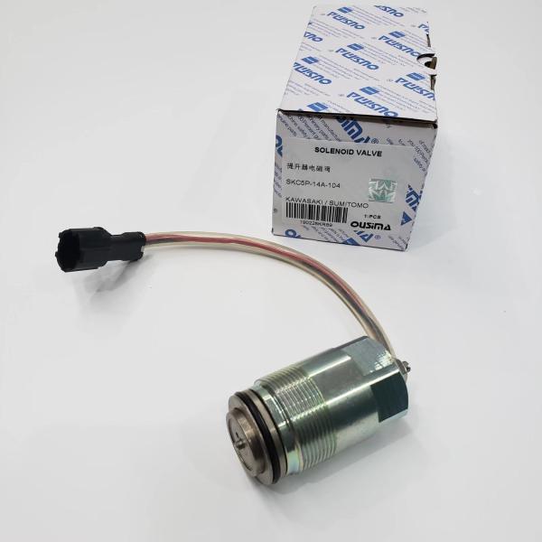 Quality OUSIMA Hydraulic Pump Control Solenoid Valve SKC5P-14A-104 For KAWASAKI SUMITOMO for sale
